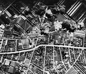 Daylight attack on Fives / Lille steel and engineering works
