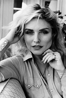 Debbie Harry Singer leader of the pop group Blondie dbase msi