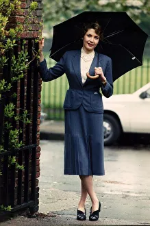 Deborah Barrymore daughter of Roger Moore who plays a secretary in Goldeneye April
