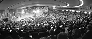 Conference Prints: Delegates at the Labour Party Conference at Wembley to vote on rule changes to the party