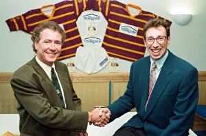A delighted Dave Henry, Fartowns commercial director
