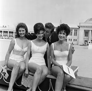 Delyse Humpries (22), a typist from Sheffield won the 5th heat of the Blackpool bathing