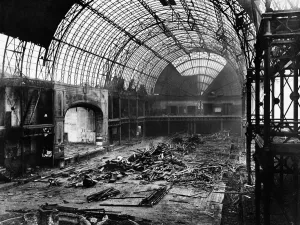 Demolition of The Royal Aquarium and Winter Garden in Westminster