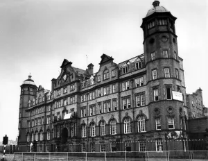 Demolition work is underway on the historic The David Lewis Hotel and Hostel