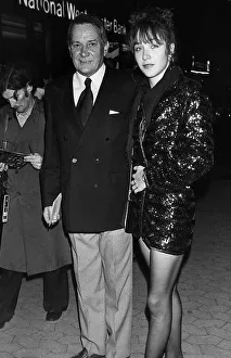 Denholm Elliott Actor with his daughter Jennifer April 1983