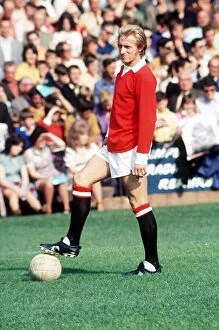 Images Dated 11th September 1971: Denis Law Manchester United 1971 v Crystal Palace, Selhurst Park