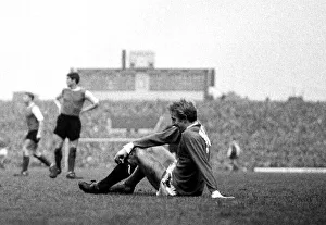 League Prints: Denis Law of Manchester United during the league match with Sheffield Wednesday at Old
