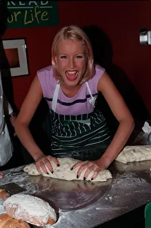 Denise Van Outen TV Presenter December 1997 The Big Breakfast Presenter has been