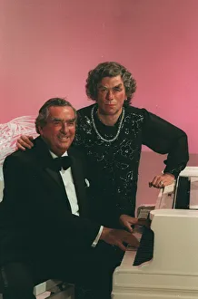 Lord Prints: Dennis Healey and Mikey Yarwood 85 / 39 -10 Labour politician Dennis Healey