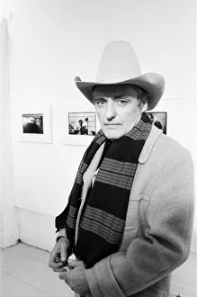 Dennis Hopper US Film director and actor seen here at the Triangle Cinema in Aston
