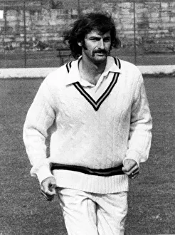 Dennis Lillee Australian Cricket Player Circa 1975