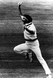 Core59 Prints: Dennis Lillee June 1981 appeals to Umpire Local Caption fastfoto - 26 / 07 / 2010