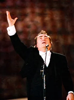 Choral Prints: Dennis O Neil performing at the Cor World Choir concert at Cardiff Arms Park