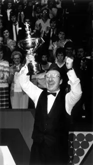 Dennis Taylor winning the Embassy Snooker World Championship after a match against Steve
