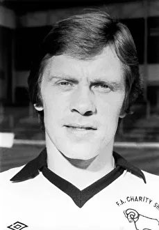 Derby County footballer David Nish at pre-season photocall. August 1975