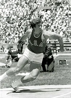 Throwing Prints: Derek Drescher, Discus Thrower May 1972 A©Mirrorpix