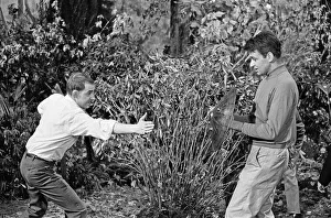 Sound Prints: Derek Ware fight co-ordinator runs through the fight scene with the Ian (William Russell