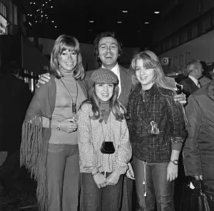 Des O Connor, his wife Gillian and their daughters Tracy and Samantha