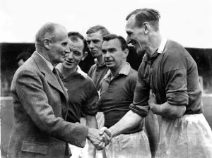 Desert Rats'at Ninian Park cheered loudly as Monty