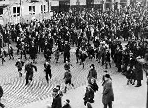 Despite a police ban, Chester-le-Street celebrates its Traditional Shrove Tuesday street