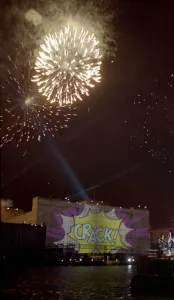 Destination Docklands Concert October 1988 Fireworks