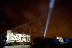Destination Docklands Concert October 1988 Fireworks