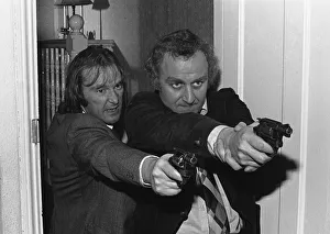 Detective Sergeant George Carter (left played by Dennis Waterman