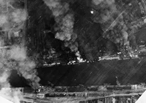 Another devastating blow at retreating German transport was struck by medium bombers