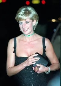 Diana, Princess of Wales arrives for a gala evening sponsored by Chanel