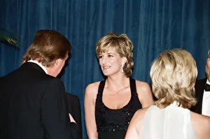 Diana, Princess of Wales attends the United Cerebral Palsy