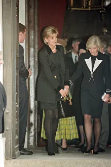 Photographer Prints: Diana, Princess Of Wales, with Diana Donovan the widow of photographer Terence Donovan as