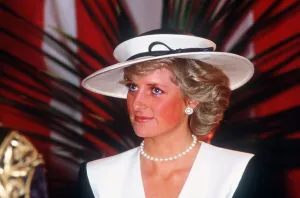 Diana, Princess of Wales at the Guildhall to receive The Freedom of the City of London