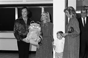 Diana, Princess of Wales at Neil Diamonds concert at the National Exhibition Centre