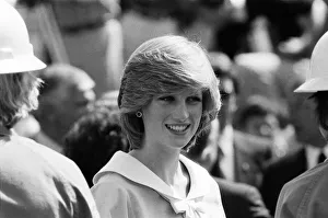 01256 Prints: Diana, Princess of Wales visits Australia. March 1983