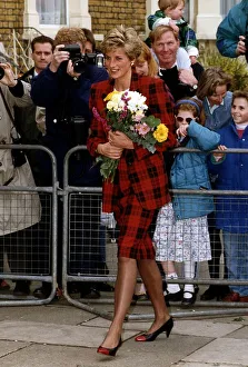 Diana, Princess of Wales, who is patron of the charity Turning Point