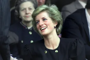 DIANA, THE PRINCESS OF WALES AT WIMBLEDON TENNIS CHAMPIONSHIPS - JULY 1990