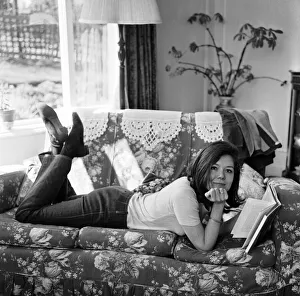 Diana Rigg, Actress, soon to take on the role of Emma Peel in The Avengers ABC TV Series