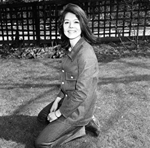 00467 Prints: Diana Rigg, Actress, soon to take on the role of Emma Peel in The Avengers ABC TV Series