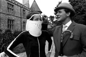 00065 Prints: Diana Rigg & Patrick Macnee stars of The Avengers 1966 television series in costume