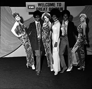 Motown Prints: Diana Ross and The Supremes November 1968 Music Group Singer