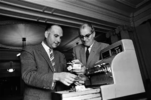 Money Prints: Director Gerald Thomas (left) and Producer Peter Rogers. 9th December 1964
