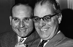 Director Gerald Thomas (left) and Producer Peter Rogers. 9th December 1964