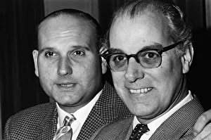 00697 Prints: Director Gerald Thomas (left) and Producer Peter Rogers. 9th December 1964