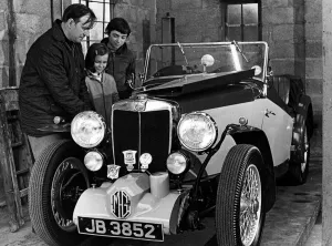 Vintage Prints: A display of veteran MG cars will be one of the features of an autumn fair organised by