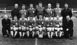 Division 1 Champions Liverpool FC. 19th April 1964