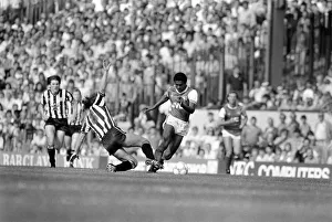 Division 1 football. Arsenal 0 v. Newcastle 0. September 1985 LF15-22-037