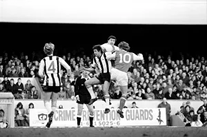 Division 1 football. Arsenal 1 v. Notts County. February 1982 LF08-28-035