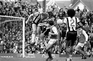Division 1 football. Arsenal 1 v. Notts County. February 1982 LF08-28-022