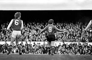 Division 1 football. Arsenal 2 v. Sunderland 2. October 1980 LF04-44-105