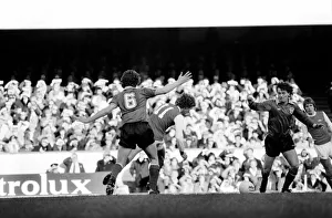 Division 1 football. Arsenal 2 v. Sunderland 2. October 1980 LF04-44-048